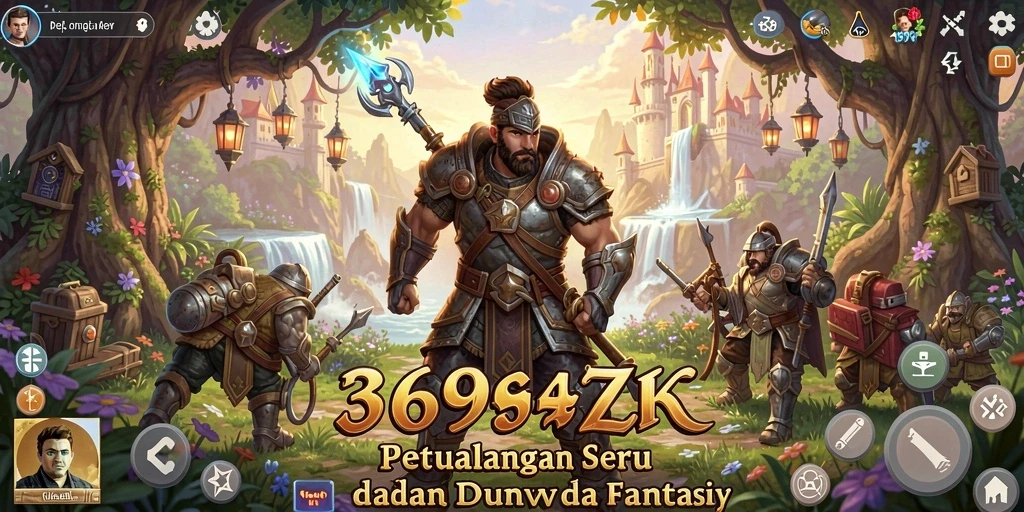 Tampilan gameplay menarik dari 369ZK dengan aksi RPG yang intens.