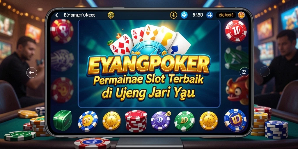 Screenshot gameplay Slot EYANGPOKER yang menegangkan dan penuh warna.