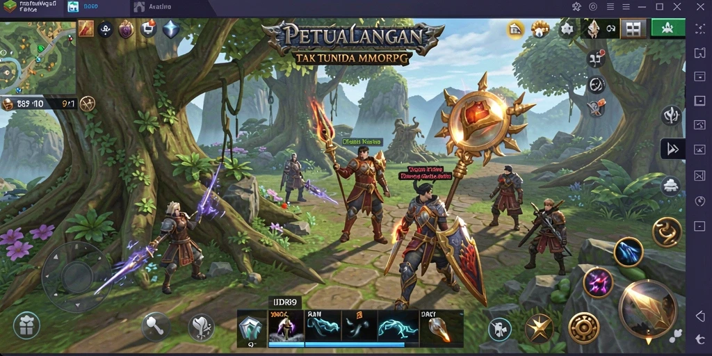 Screenshot gameplay IDR89 yang menunjukkan pertempuran epik antar pemain.