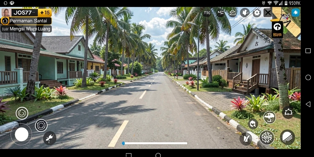 Tangkapan layar utama <strong>JOS77</strong> menampilkan gameplay santai dan penuh warna.