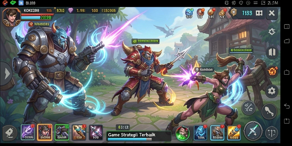 Tampilan gameplay KOKO288 yang menarik dan strategis.