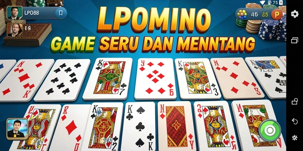 Tangkapan layar gameplay LPO88 menampilkan keseruan bermain Domino.