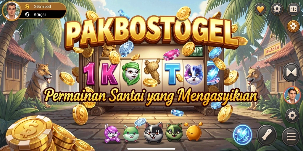 Tampilan gameplay yang seru dan mengasyikkan dari PAKBOSTOGEL.