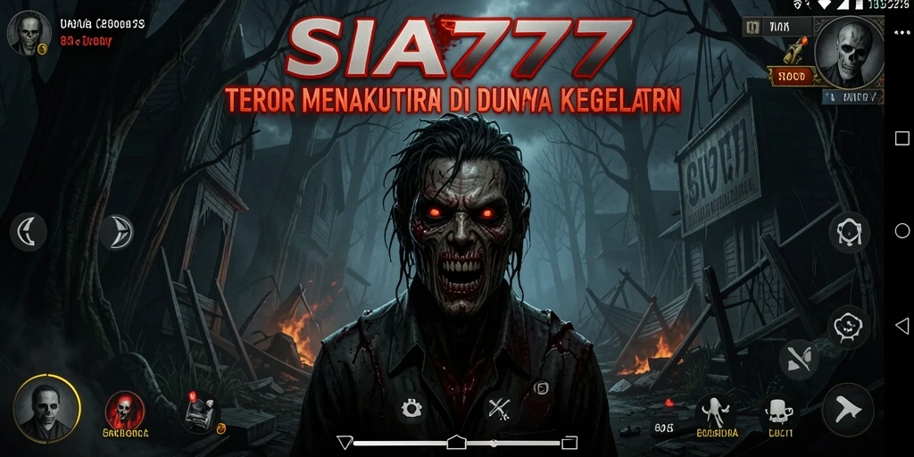 Tampilan gameplay SIA777 yang menegangkan dan menyeramkan.
