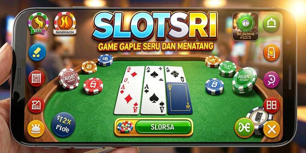 Gameplay seru SLOTSRI dalam permainan Gaple yang menghibur.