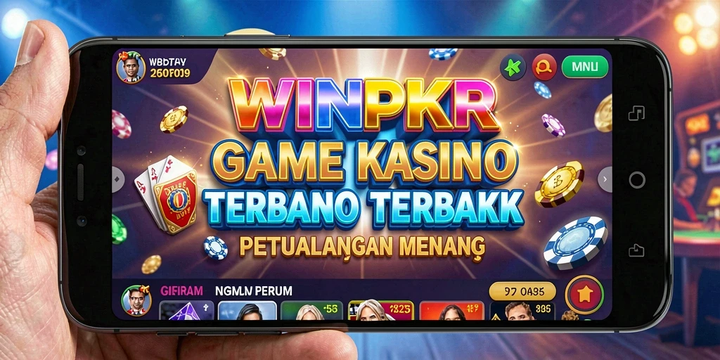 Screenshot gameplay WINPKR menampilkan keseruan permainan kasino yang menghibur.